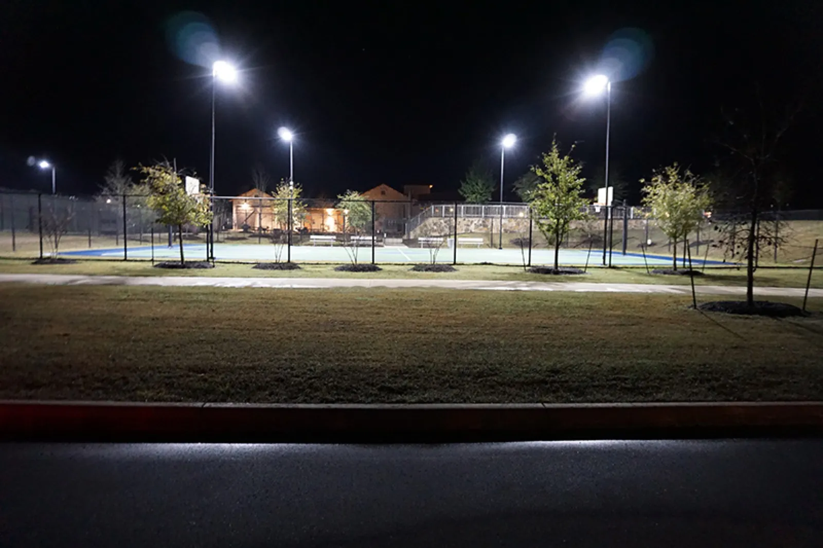 San Antonio, TX · Sports court lighting